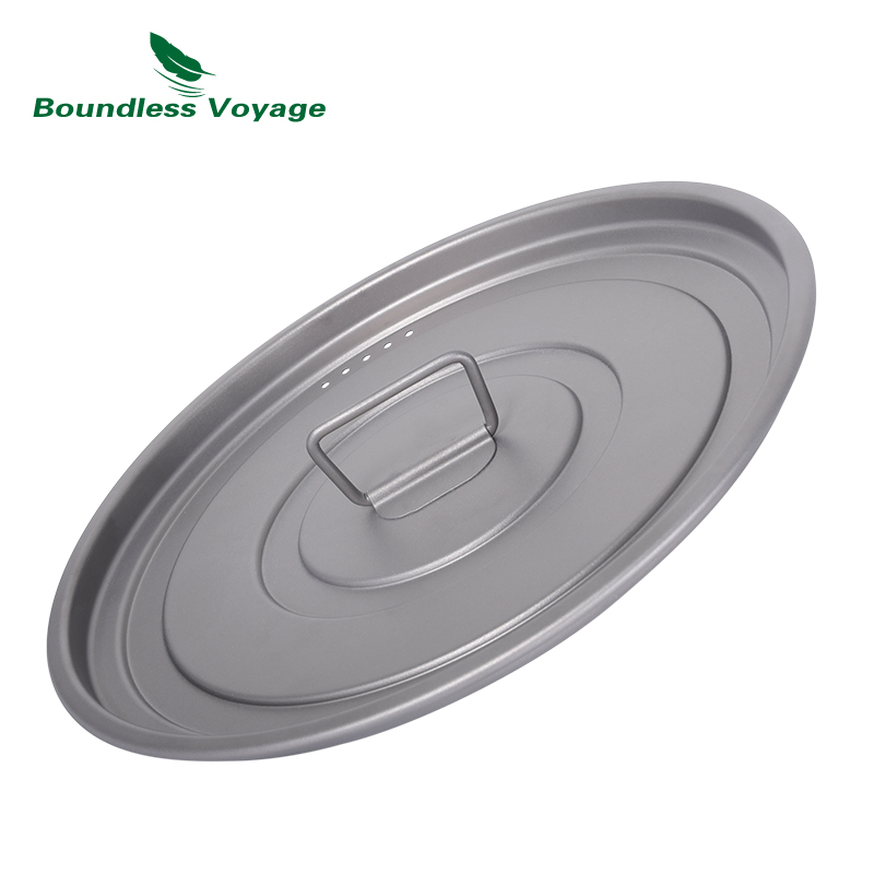 Boundless Voyage Titanium Non- - Camping Cooking Pot With Lid recension och pris
