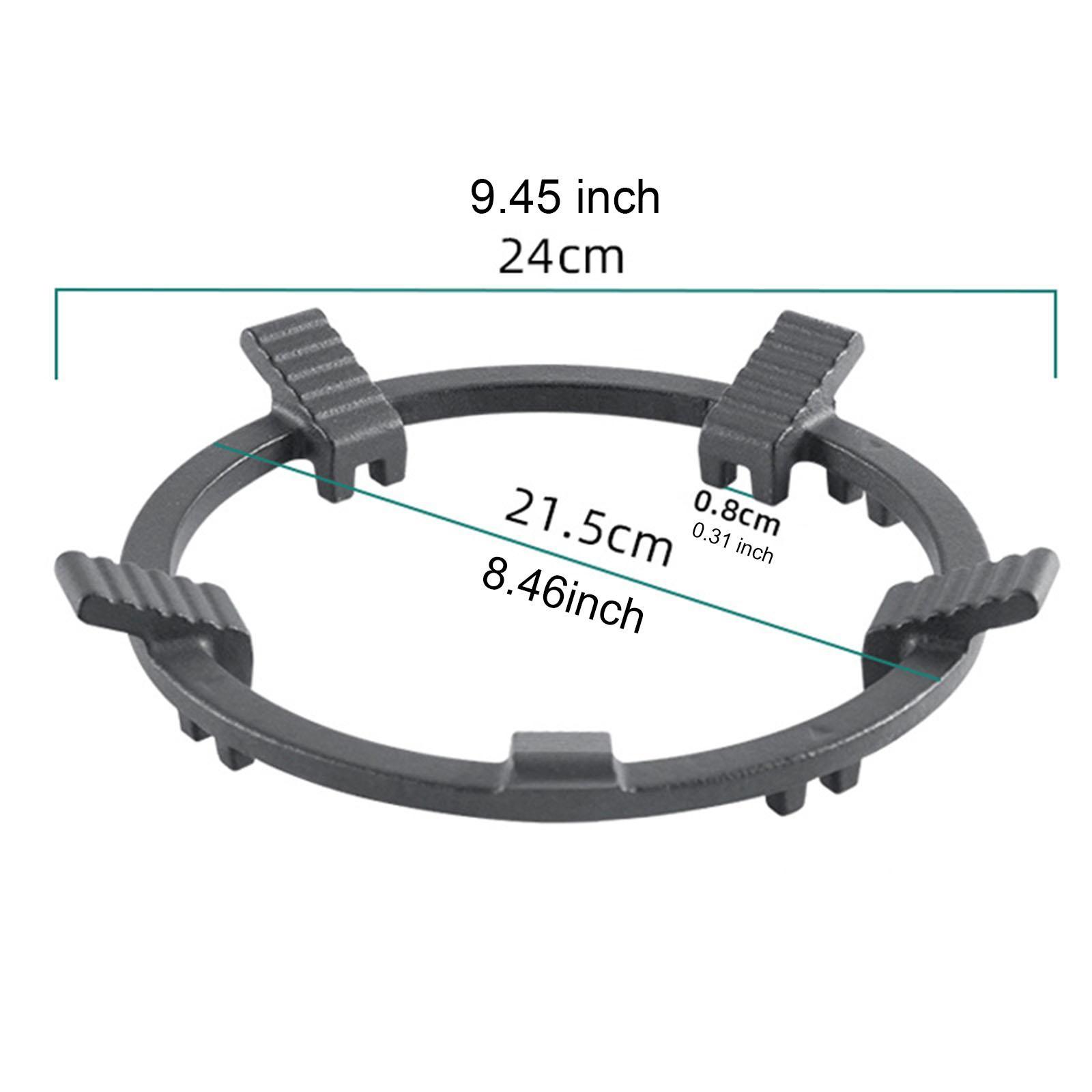 Cast Iron Wok Ring Milk Pot Ho - Camping Cooking Ring recension och pris