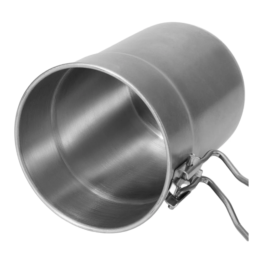 Camping Coffee Cup 1L Stainles - Camping Cooking Pot With Lid recension och pris