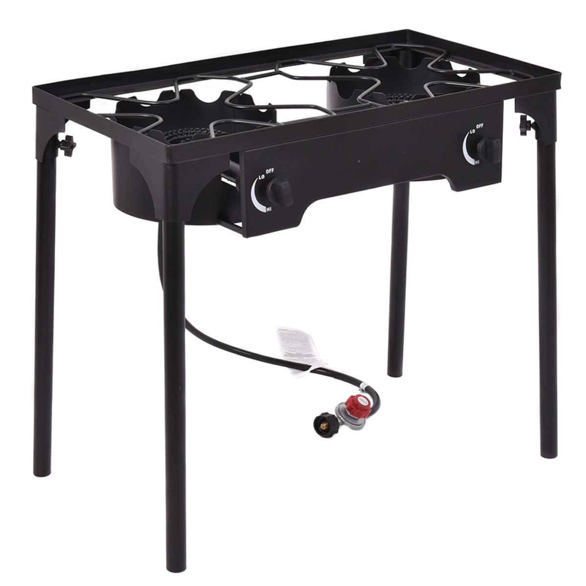 150000BTU Portable Propane Dou - Camping Double Cooking Stove recension och pris