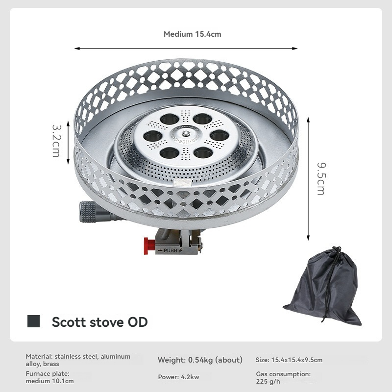 OD-4 Scott High Mountain Stove - Camping Cooking Fuel recension och pris