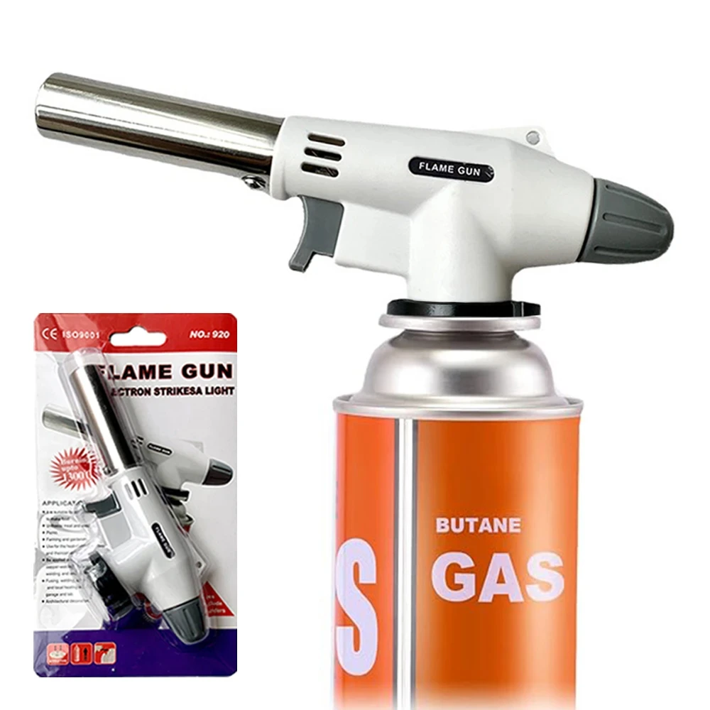 Portable Flame Gun Multifuncti - Camping Cooking Torch recension och pris