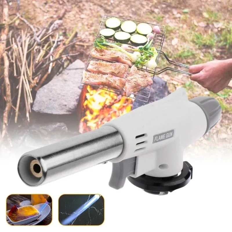 Portable Flame Gun Multifuncti - Camping Cooking Torch recension och pris