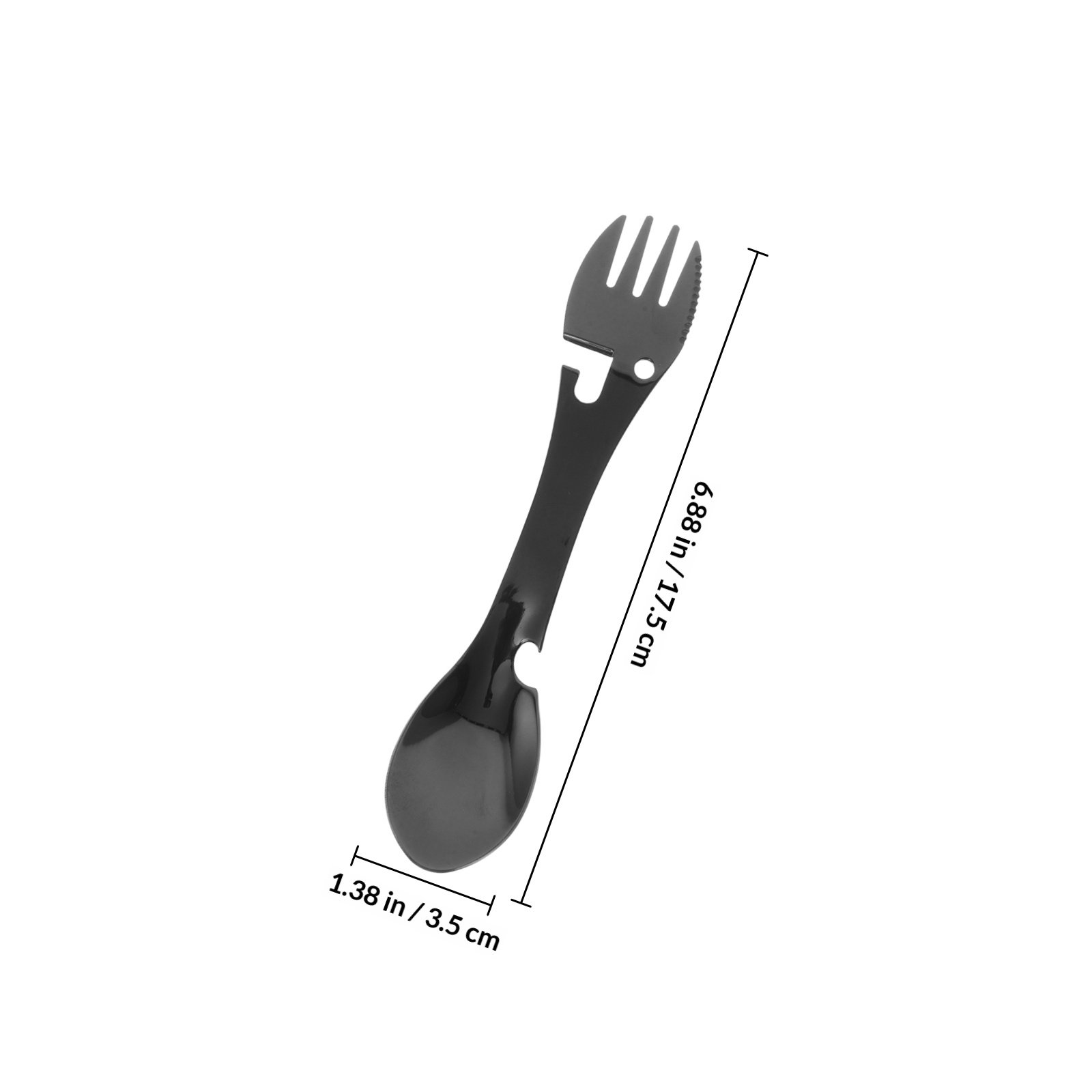 4Pcs Stainless Steel Multifunc - Camp Spork Set recension och pris