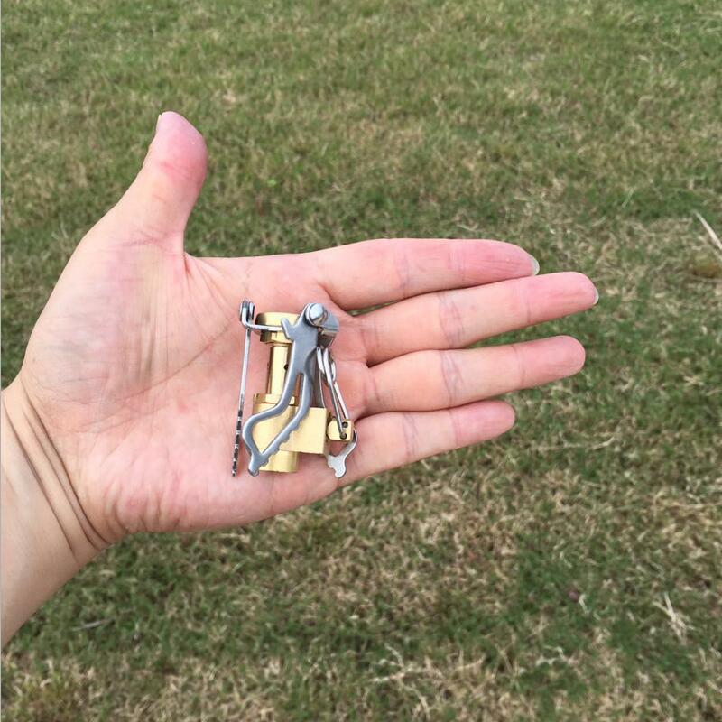 Super Mini Camping Stove 3000W - Camping Cooking Fuel recension och pris