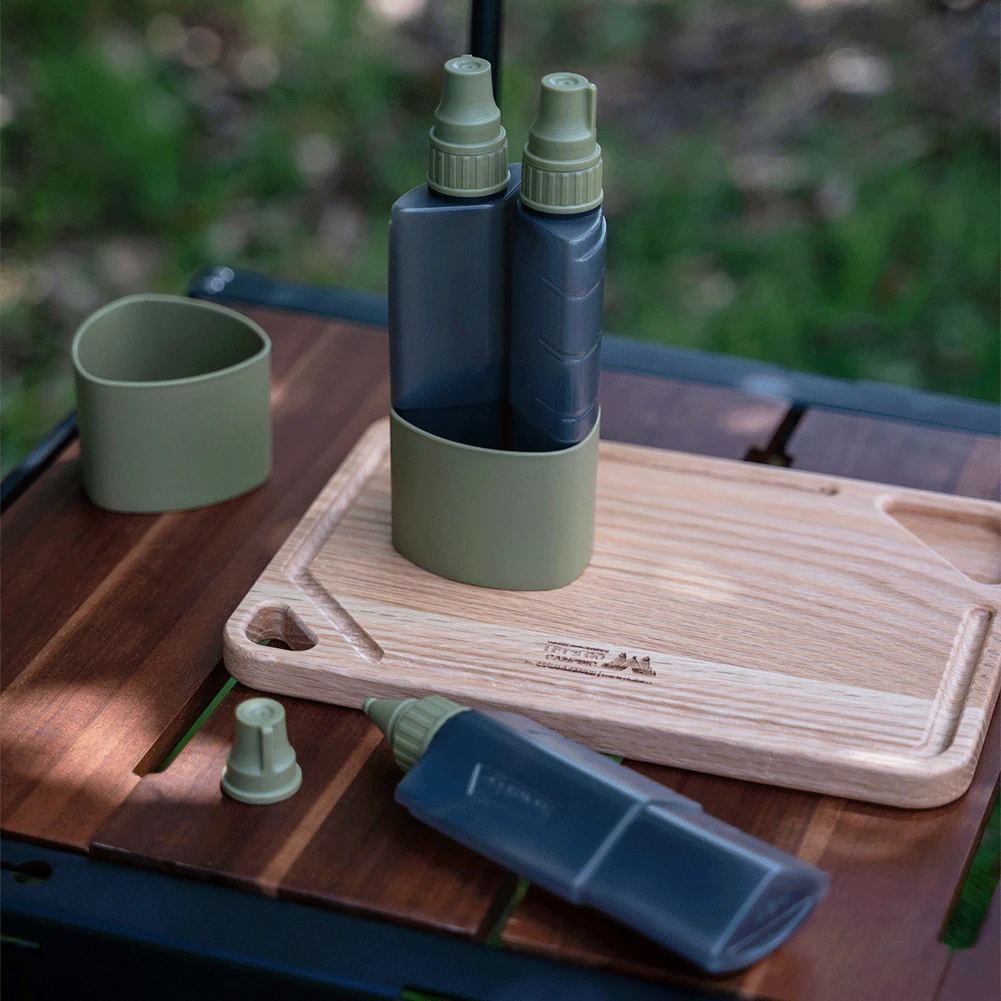 3 In 1 Outdoor Camping Seasoni - Quechua Camping Cooking Set recension och pris