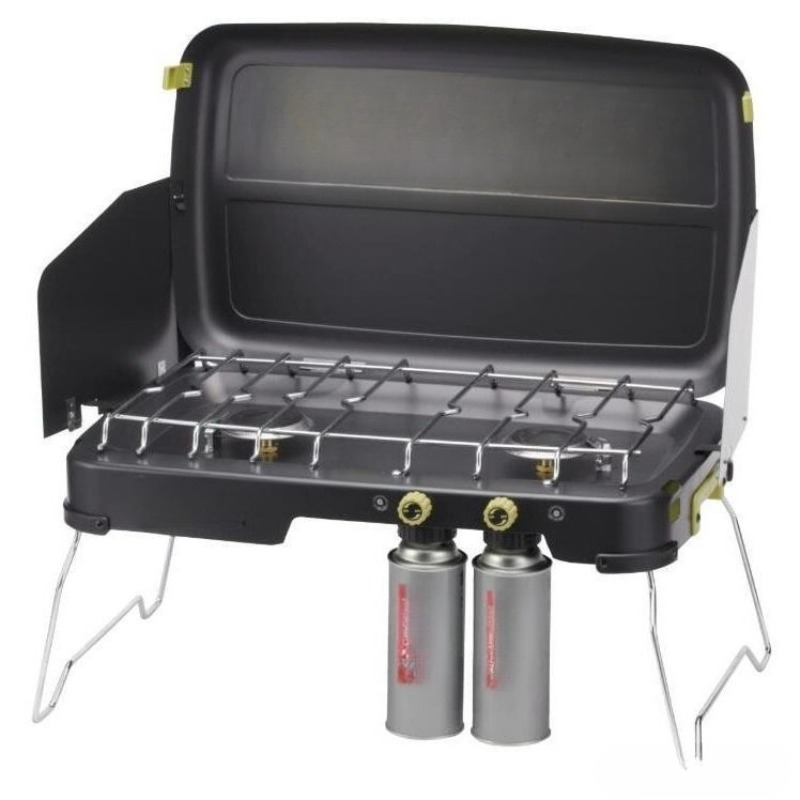 Camping Double Head Windproof  - Camping Double Cooking Stove recension och pris