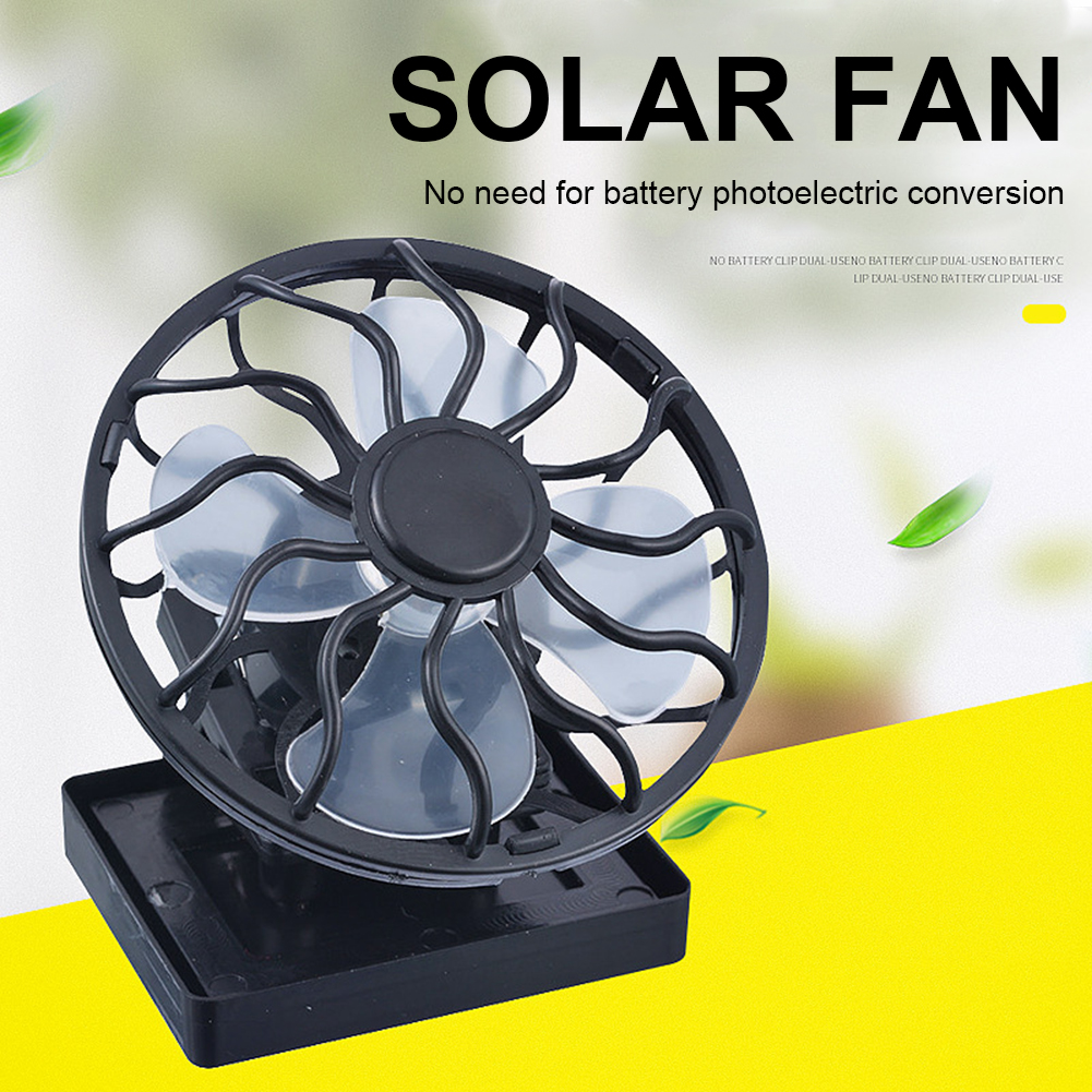 Solar Power Mini Clip Fan Clip - Solar Oven Camp recension och pris