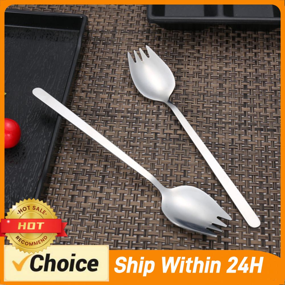 5Pcs Spork Stainless Steel Cam - Camp Spork Set recension och pris