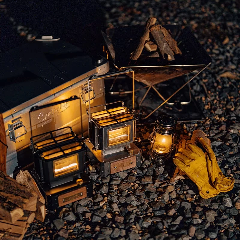 Vintage Style Camping Stove Du - Camping Double Cooking Stove recension och pris